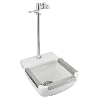 American Standard China Clinic Service Sink, Silver - 25 1/4"
