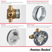 American Standard RU101 Brass Valve Body, 4 7/16" Wide - photo 6