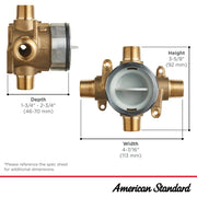 American Standard RU101 Brass Valve Body, 4 7/16" Wide - photo 7