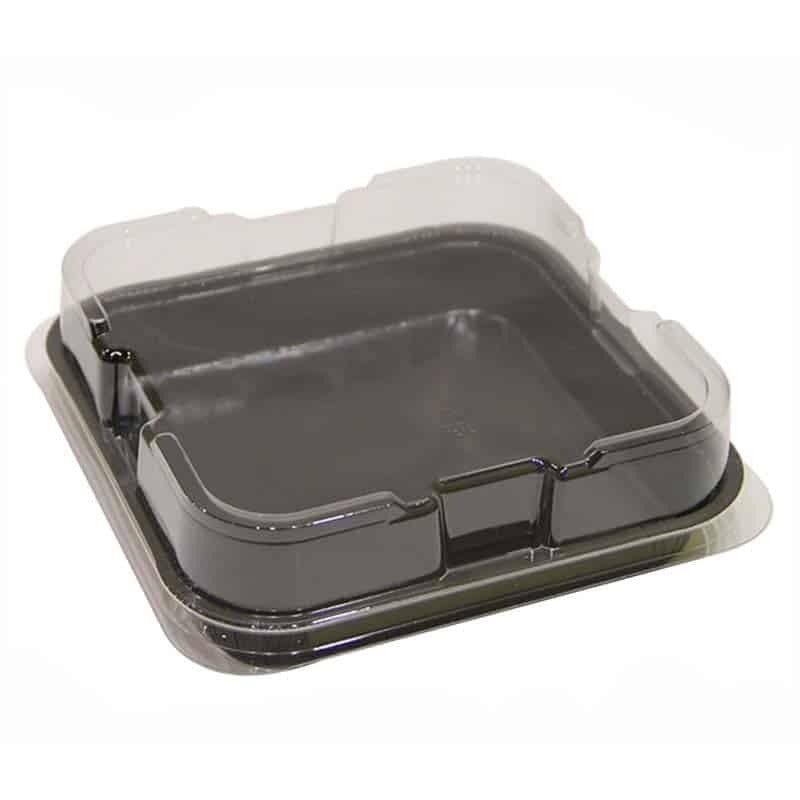 Solut 04818 Plastic Lid, 8" x 8", Clear, 250/Case - Default Title
