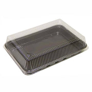 Solut Plastic Lid, 1/4 Sheet, Clear, 100/Case - 2 1/4"