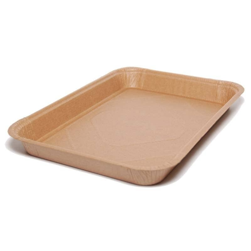 Solut Paper Food Tray - Brown