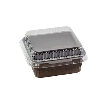 Novacart Plastic Lid, 1/2" High, Clear - 4 1/2"