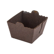 Novacart Paper Cube Mold, Brown - 1 1/2"