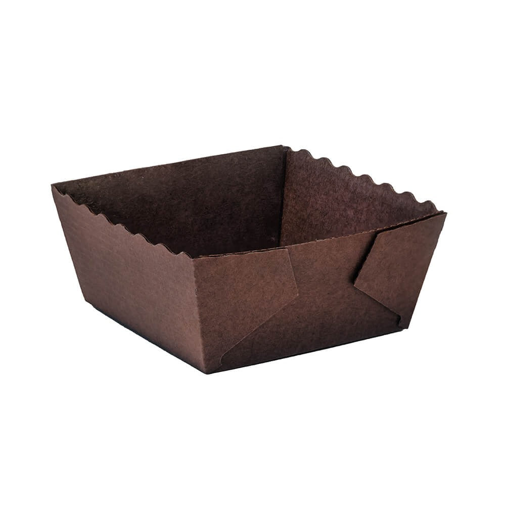 Novacart Paper Cube Mold, Brown - 1 3/8"
