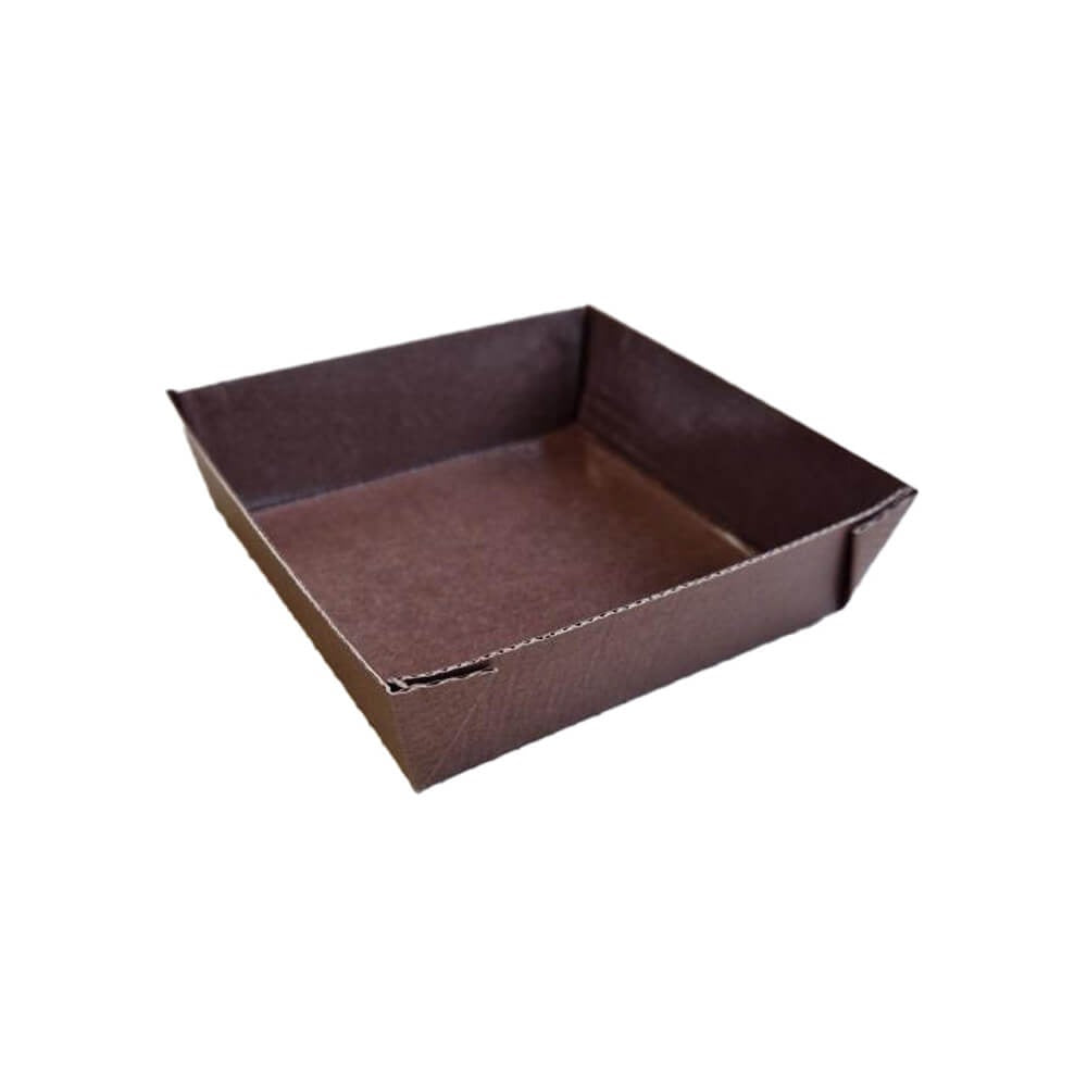 Novacart Paper Cube Mold, Brown - 1 1/4"