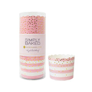 Sophistiplate CLG Paper Baking Cup, 5 oz., 120/Pack - Pink
