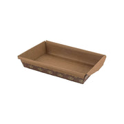 Novacart Paper Bread Loaf Mold - Mold 6 5/8" 4 3/8" 1 3/8" 540/Case