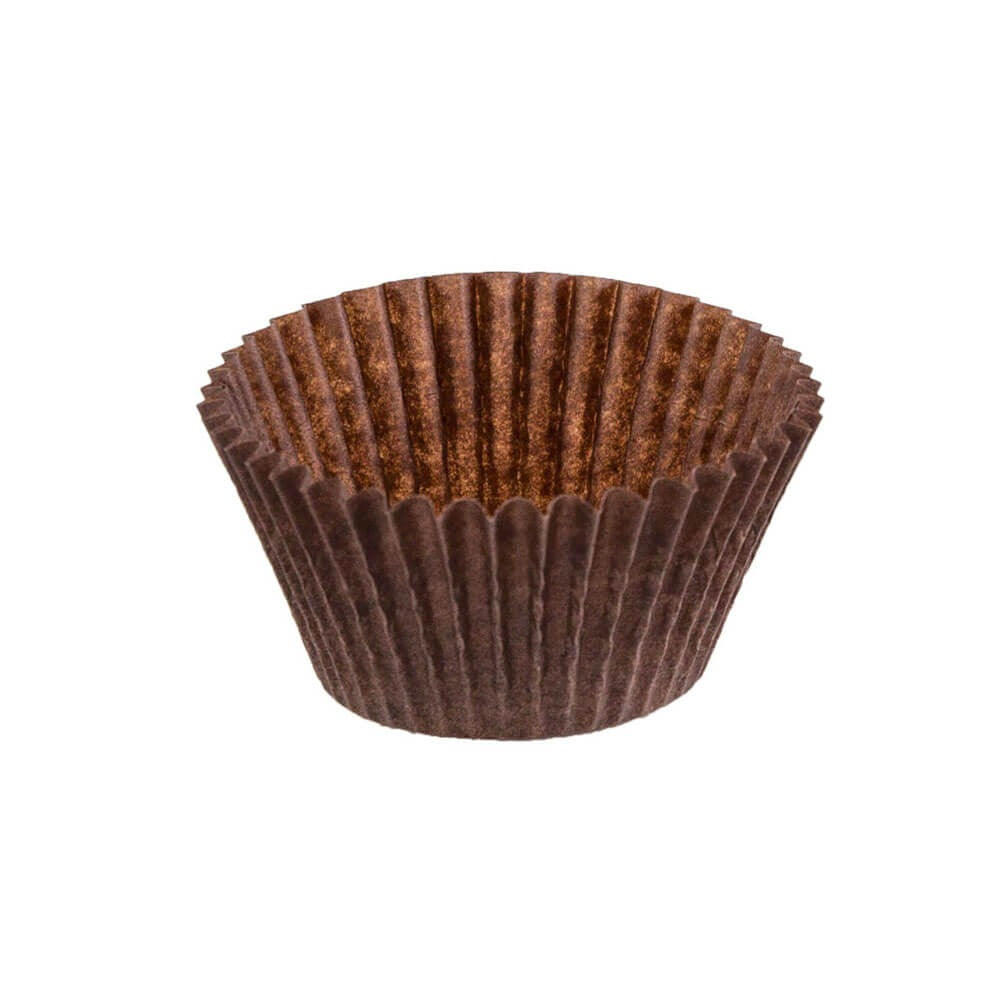 Novacart Paper Baking Cup, Brown - 3.4 oz.