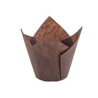 Novacart Paper Baking Cup, 4 oz., 2,000/Case - Brown