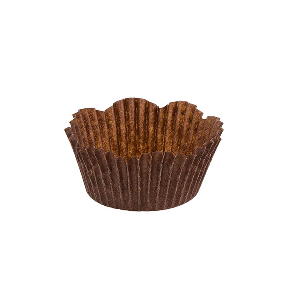 Novacart Paper Baking Cup, 2 oz., 10,000/Case - Brown