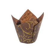 Novacart Paper Baking Cup, 4 oz., 2,000/Case - Brown Gold