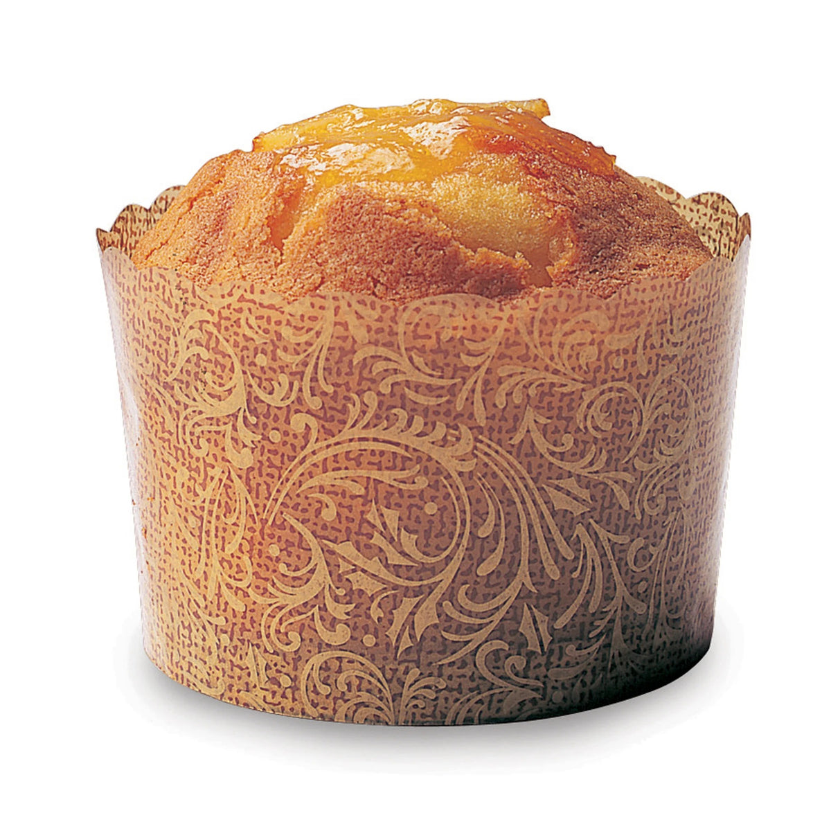 Welcome Home Brands PM341-500 Paper Baking Cup, 11.8 oz., Brown, 500/Case - Default Title