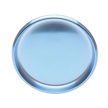 Welcome Home Brands PET Plastic Tray, 3 1/8" Diameter, 500/Case - Blue