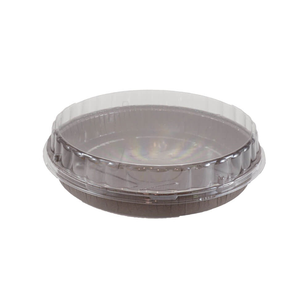 Novacart V9M63001 Plastic Lid, 9" Diameter, Clear, 300/Case - Default Title