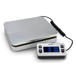 Royal Consumer Information Pro 39185D Stainless Steel Shipping Scale, 8" x 7", Silver - Default Title