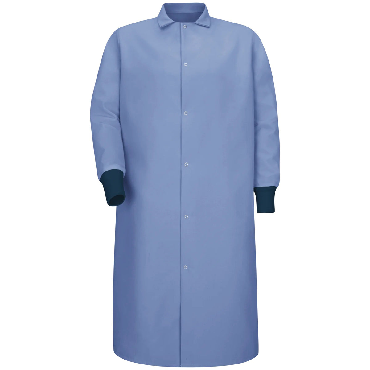 Red Kap KS60 Polyester Butcher Coat, White - M