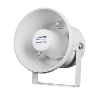 Speco Technologies ASPC20W ABS Plastic Outdoor Speaker, 6" Wide, White - Default Title