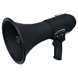 Speco Technologies ER370B ABS Plastic Megaphone, 14 5/8" Long, Black