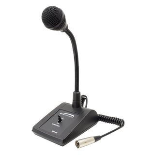 Speco Technologies MHL5S Die Cast Zinc Microphone, 6 5/16" Wide, Black