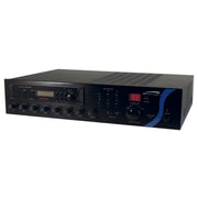 Speco Technologies Mixer Amplifier, 115V - PBM-A Series AM /FM Tuner 240W 89 dB