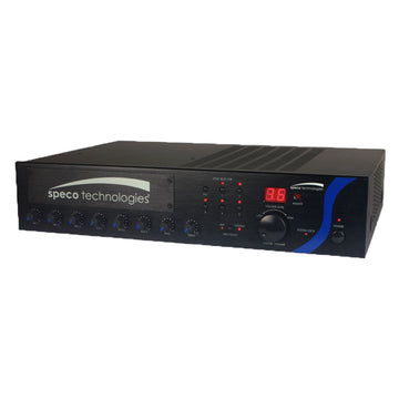 Speco Technologies PBM60A Mixer Amplifier, 16 15/16" Wide, 115V - Default Title