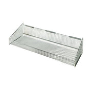 Quantum Storage Systems Chrome Wire Hanging Basket, 11 7/8" Wide, Silver - 36"