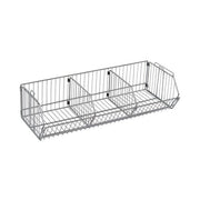 Quantum Storage Systems Chrome Basket, 14" Wide, Silver - 36"