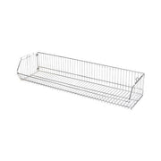 Quantum Storage Systems Chrome Basket, 14" Wide, Silver - 48"
