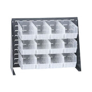 Quantum Storage Systems QBR-2721-230 Bench Rack, 8" x 27 3/4" - Clear