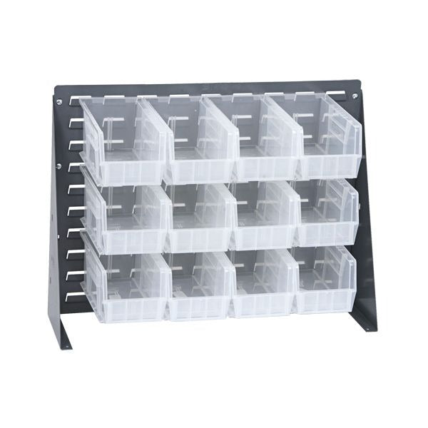 Quantum Storage Systems QBR-2721-230 Bench Rack, 8" x 27 3/4" - Clear