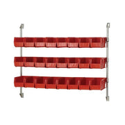 Quantum Storage Systems CAN-34-48BH Wall-Mount Cantilever, 34" x 48" - Red