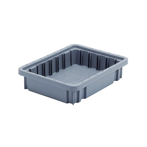 Quantum Storage Systems Polypropylene Dividable Container, Gray - photo 2