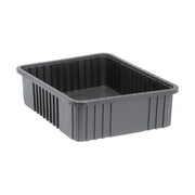 Quantum Storage Systems ESD Dividable Container, Black - 17 1/2" x 22 1/2" x 6"
