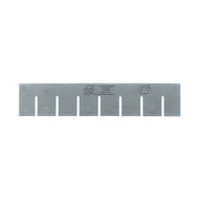 Quantum Storage Systems Polypropylene Divider, Gray, 6/Pack - Long