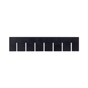 Quantum Storage Systems ESD Divider, Black, 6/Pack - Long