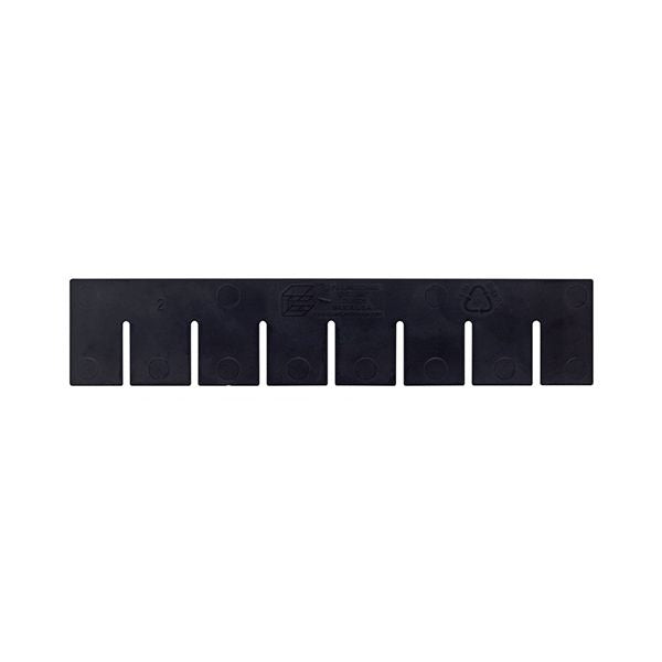 Quantum Storage Systems ESD Divider, Black, 6/Pack - Long