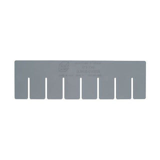 Quantum Storage Systems Polypropylene Divider, Gray, 6/Pack - Long
