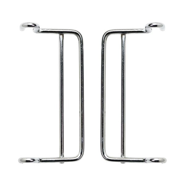 Quantum Storage Systems Metal Stacking Ledge, Silver, 2/Set - Default Title