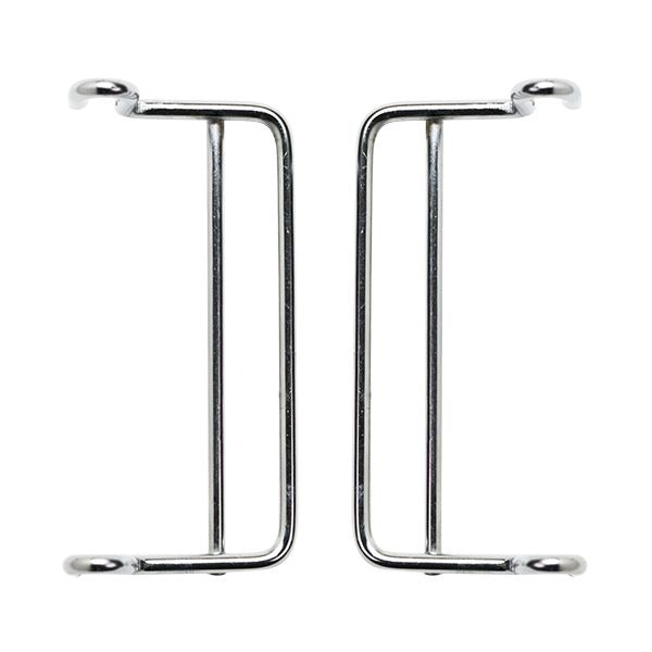 Quantum Storage Systems Metal Stacking Ledge, Silver, 2/Set - Default Title