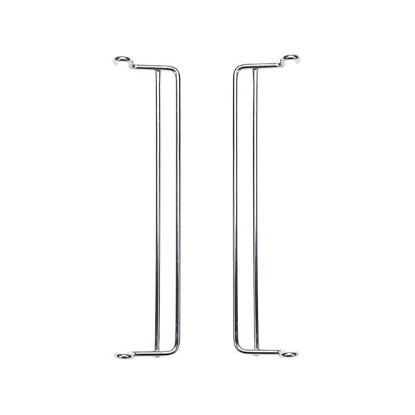 Quantum Storage Systems Metal Stacking Ledge, Silver, 2/Set - Default Title