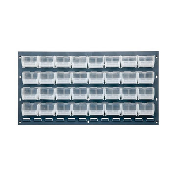 Quantum Storage Systems QLP-3619-210 Louvered Panel, 19" x 36" - Blue