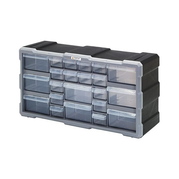 Quantum Storage Systems PDC Polypropylene Cabinet, 6 1/4" Wide - 19 1/2" 10" 14 Compact 8 Medium