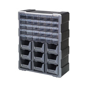 Quantum Storage Systems PDC Polypropylene Cabinet, 6 1/4" Wide - 15" 18 3/4" 30 Compact 9 Bins
