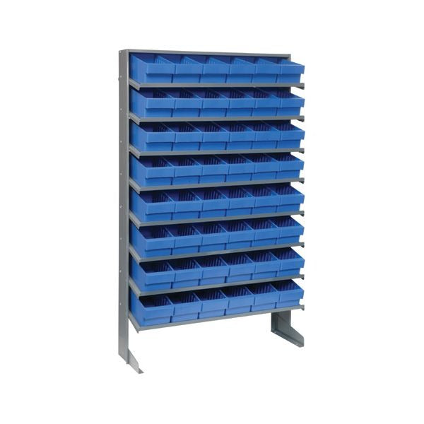 Quantum Storage Systems QPRS-601BL Economy Polypropylene Rack, 36" x 12", Blue - photo 2