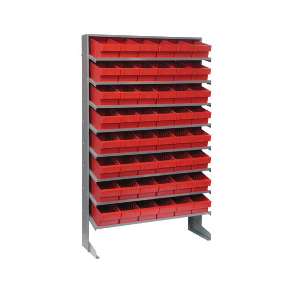 Quantum Storage Systems QPRS-601BL Economy Polypropylene Rack, 36" x 12", Blue - Default Title