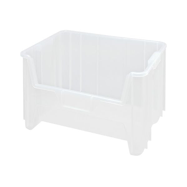 Quantum Storage Systems Polypropylene Container, 19 7/8" x 15 1/4" - Clear