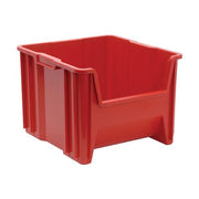 Quantum Storage Systems Polypropylene Container, 16 1/2" x 17 1/2" - Gray