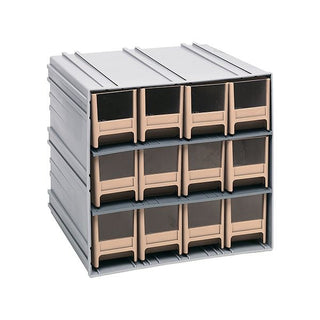 Quantum Storage Systems QIC Polystyrene Storage Cabinet, 11 3/8" x 11 3/4" - Blue Gray