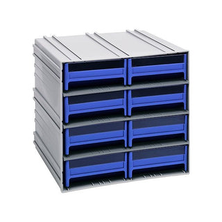 Quantum Storage Systems QIC Polystyrene Storage Cabinet, 11 3/8" x 11 3/4" - Blue Gray